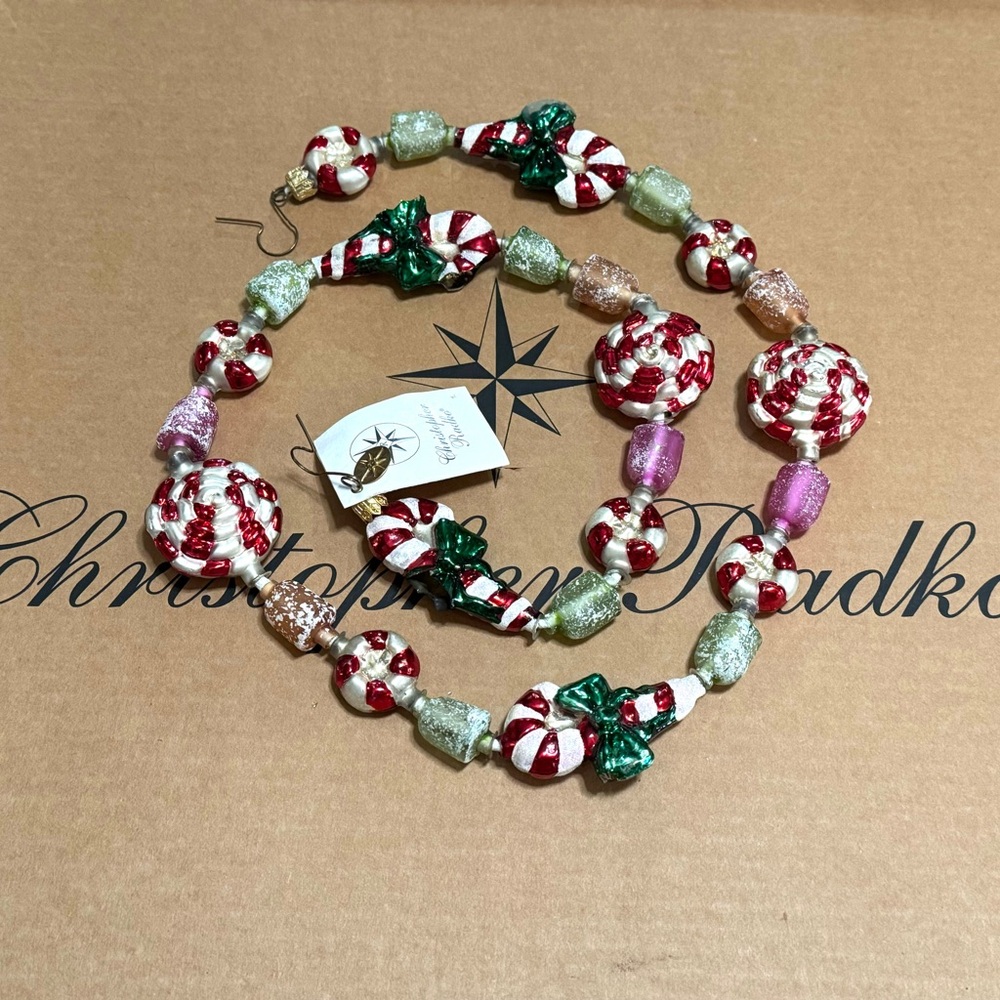 Christopher Radko Minty Sweet Garland
